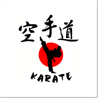 Karate t shirt Posters and Art